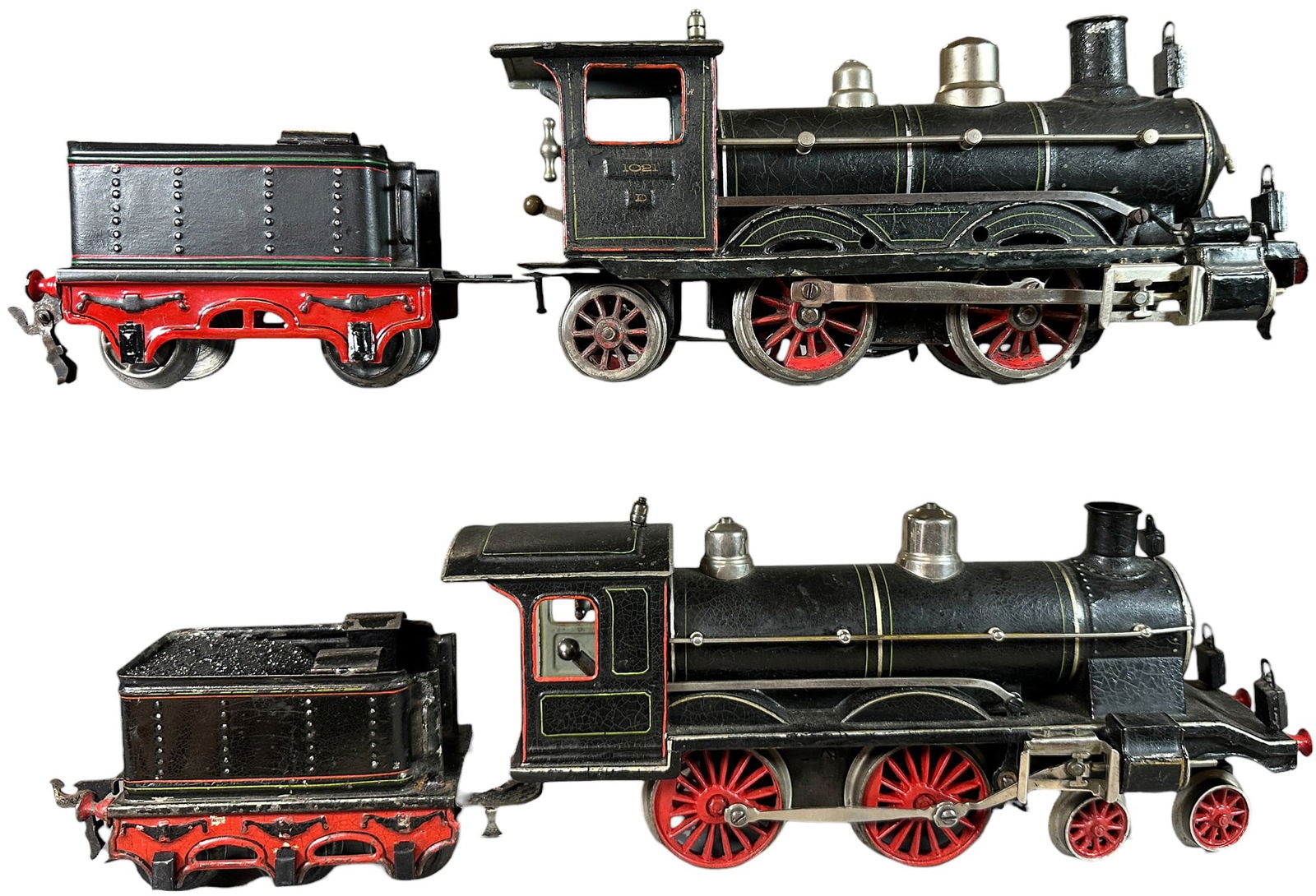 TWO CLOCKWORK MARKLIN LOCOMOTIVES - 2