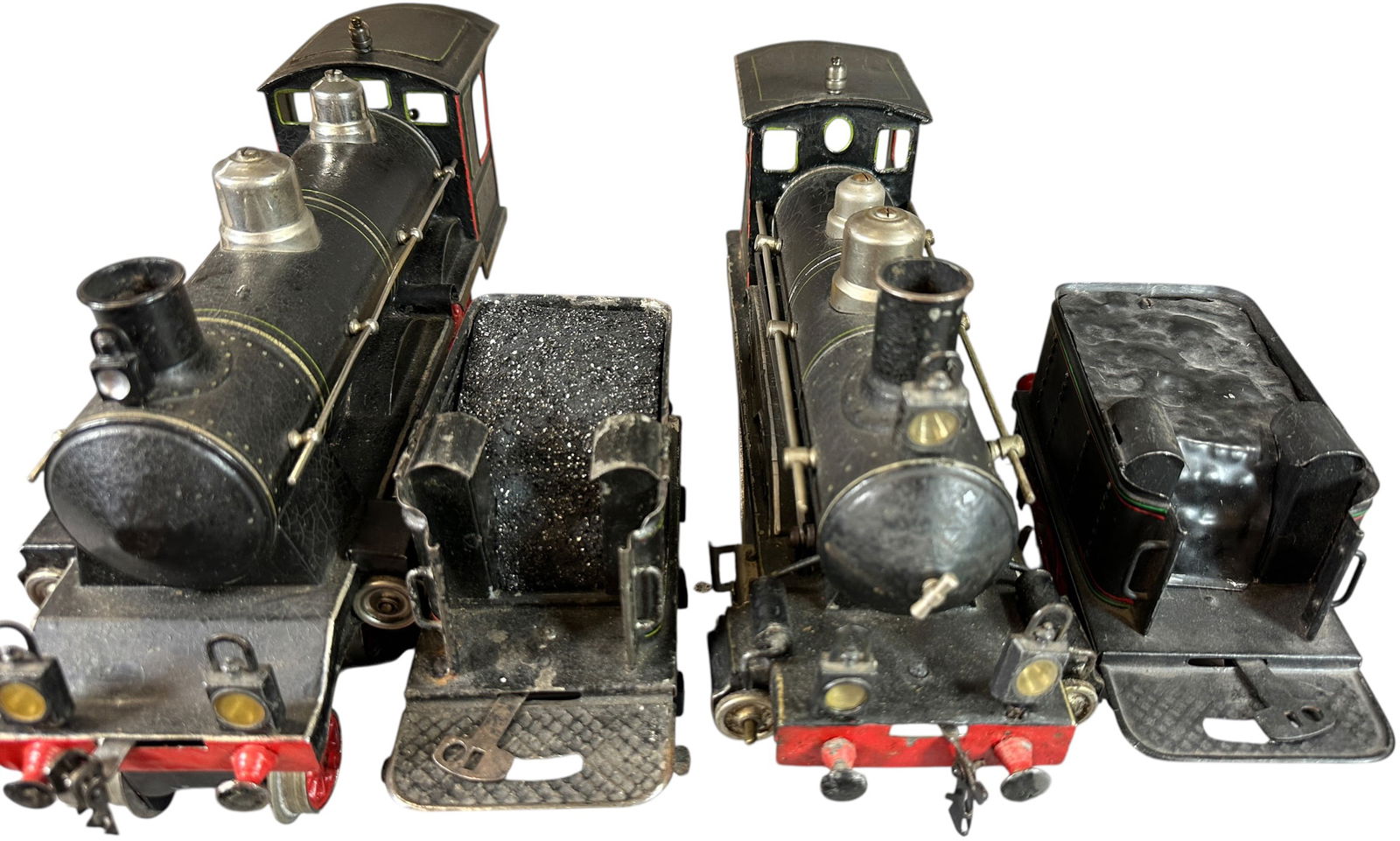 TWO CLOCKWORK MARKLIN LOCOMOTIVES - 4