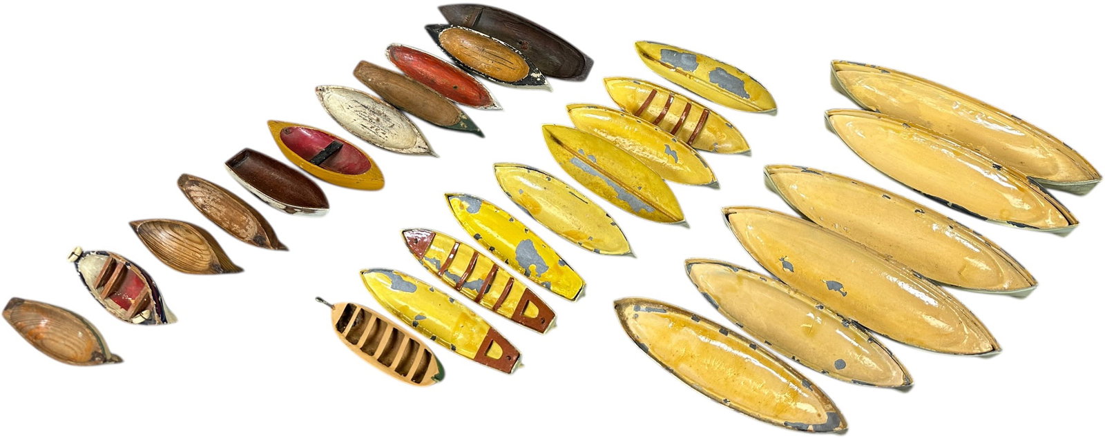 EXTENSIVE WOODEN LIFEBOAT GROUPING (1 of 7)