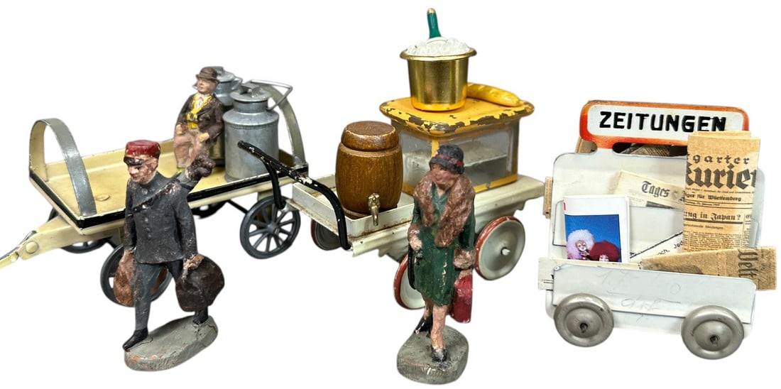 ELASTOLIN 7.5CM RAILROAD FIGURES - 5