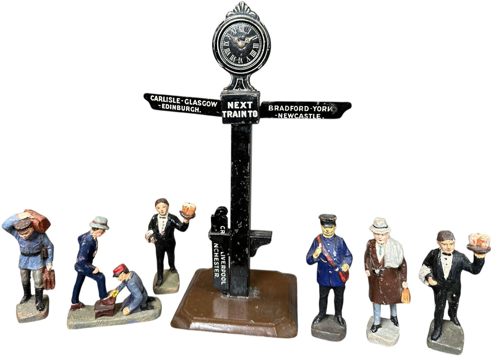 ELASTOLIN 7.5CM RAILROAD FIGURES - 6