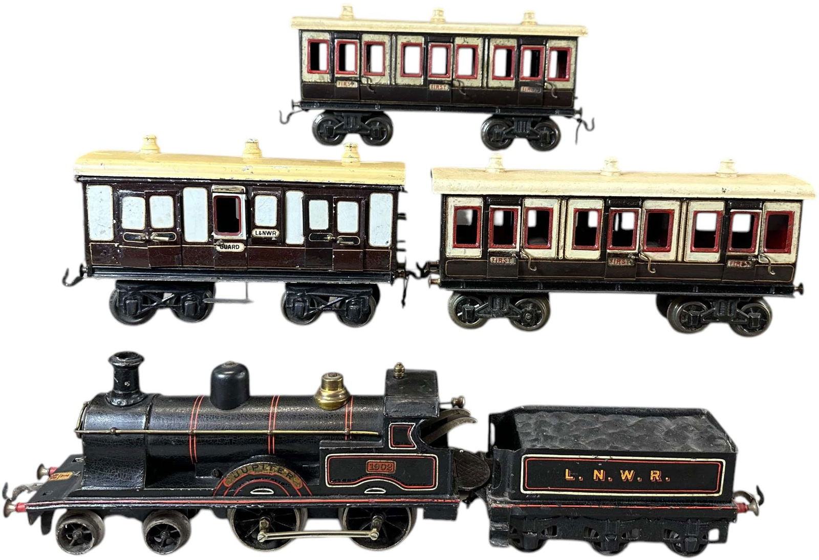 BING JUPITER LNWR PASSENGER TRAIN SET (1 of 7)