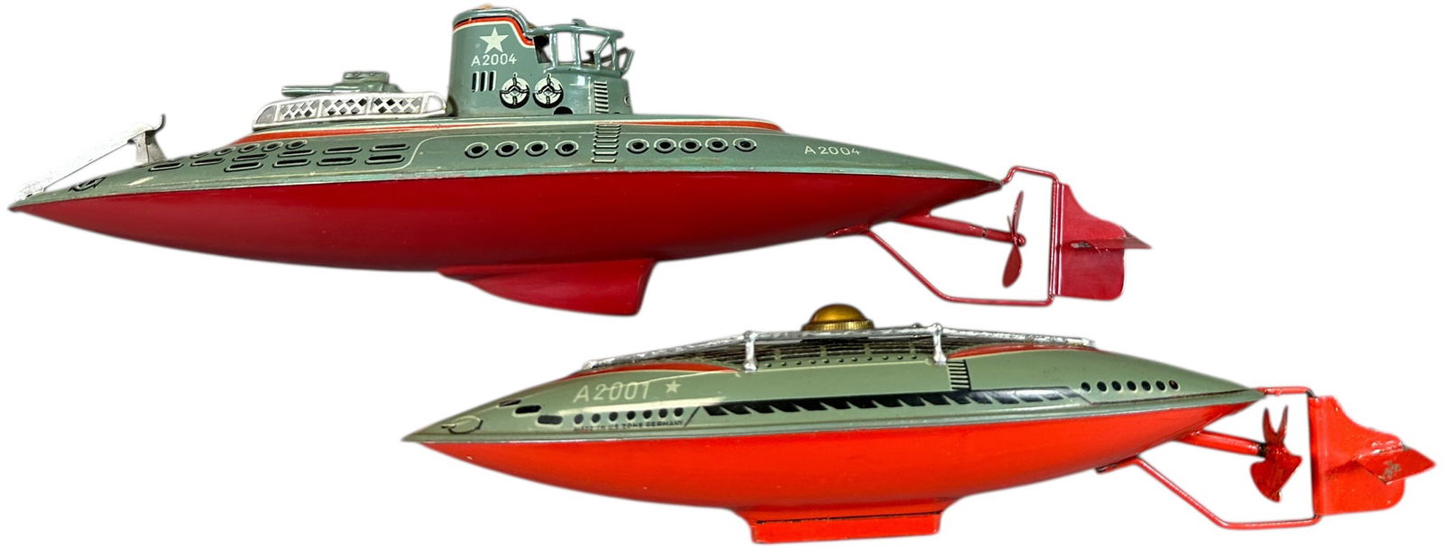 TWO ARNOLD LITHOGRAPHED SUBMARINES - 2