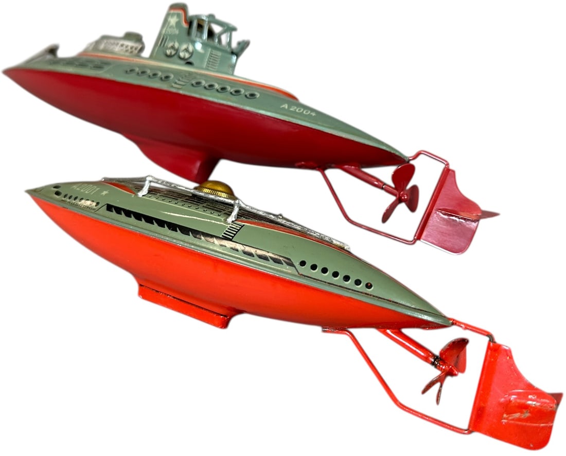 TWO ARNOLD LITHOGRAPHED SUBMARINES - 3