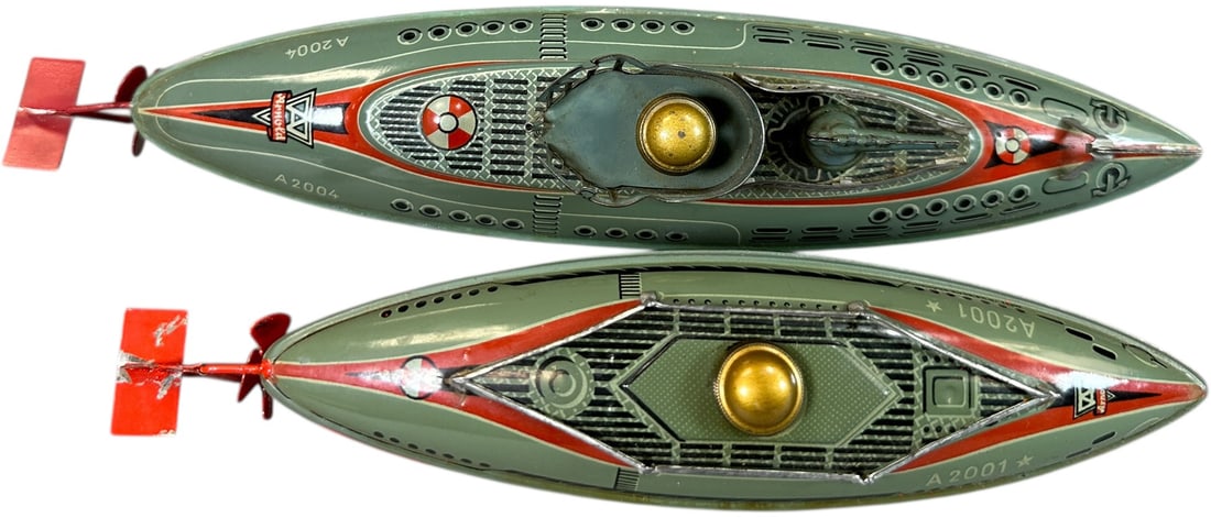 TWO ARNOLD LITHOGRAPHED SUBMARINES - 7