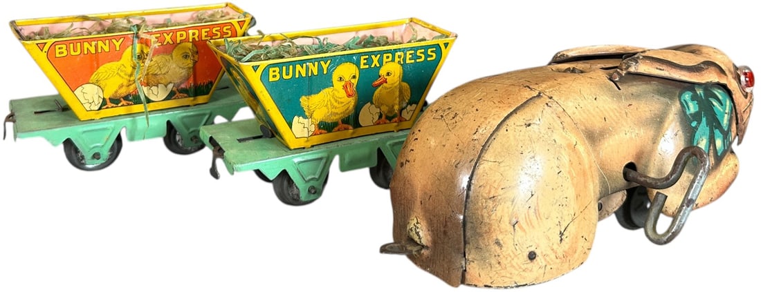 MARX BUNNY EXPRESS EASTER TRAIN - 3