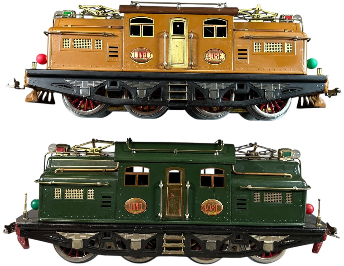 TWO LIONEL DUAL MOTOR 408E LOCOMOTIVES (1 of 5)