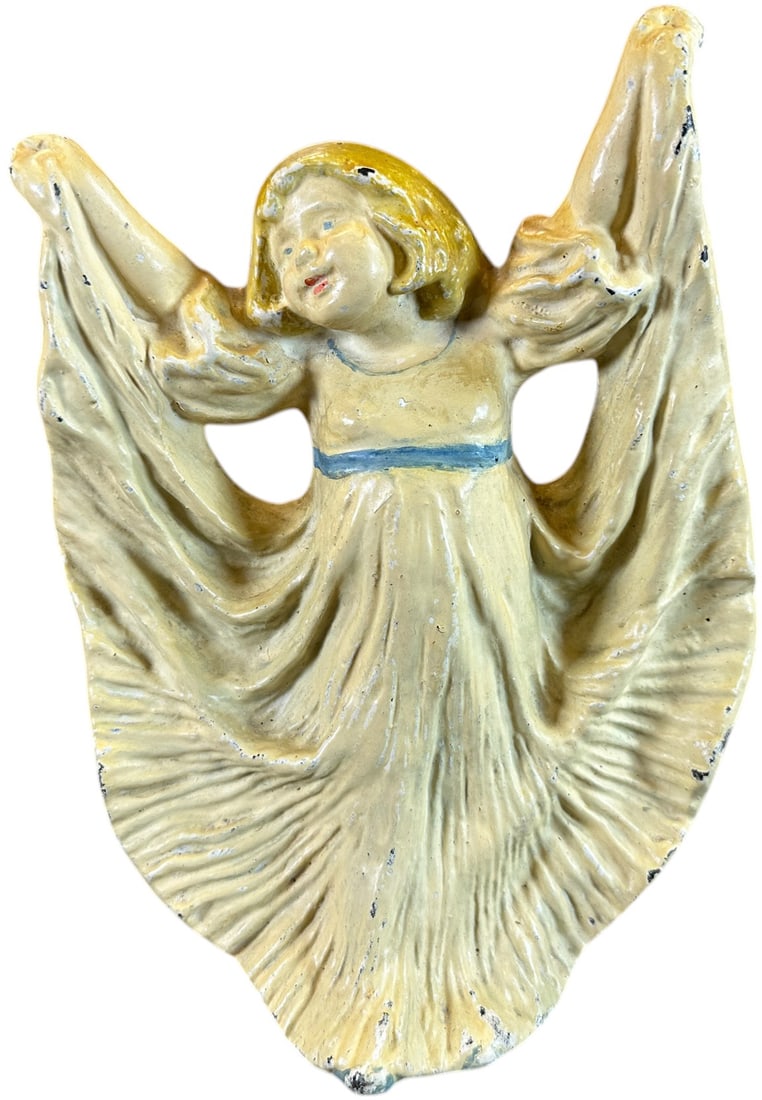 GIRL HOLDING DRESS DANCING DOORSTOP (1 of 4)