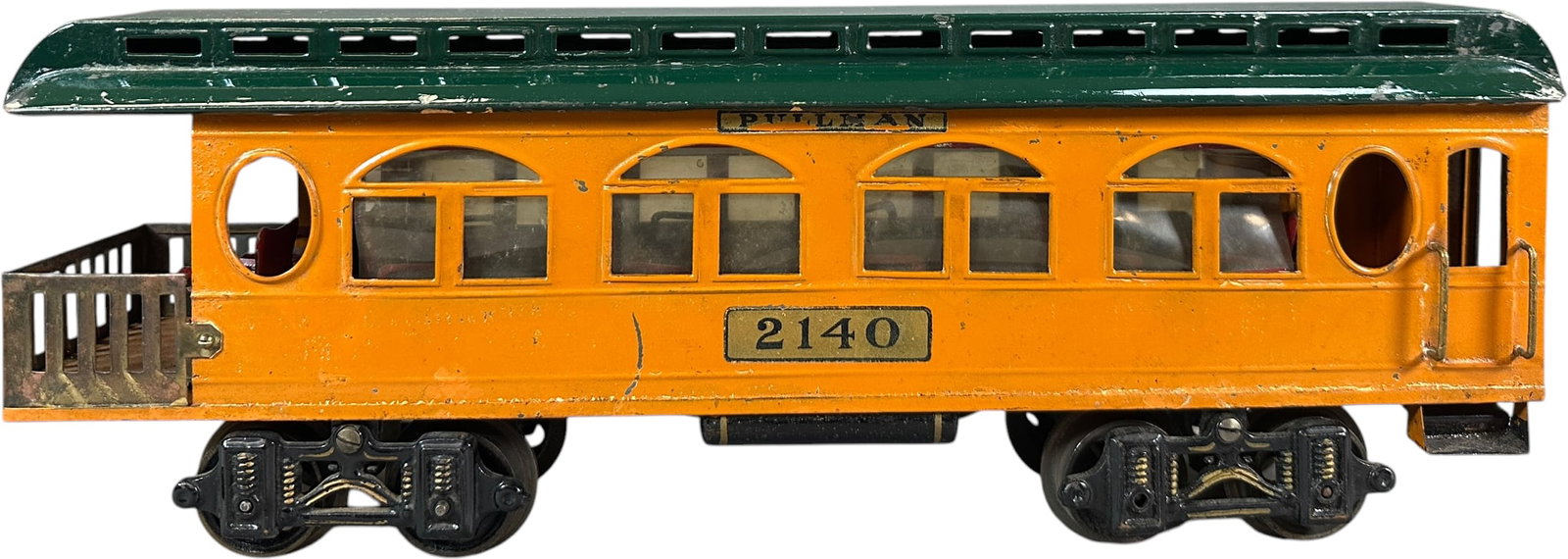 VOLTAMP #2140 OBSERVATION: 388. VOLTAMP #2140 OBSERVATION | 2" Gauge. | 16" l. | Great paint, some very subtle in-painting to orange chips is really so minor that it hardly merits mentioning it, (Excellent Condition) | $2,000 -