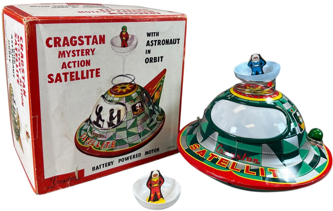 BOXED CRAGSTAN MYSTERY ACTION SATELLITE (1 of 11)