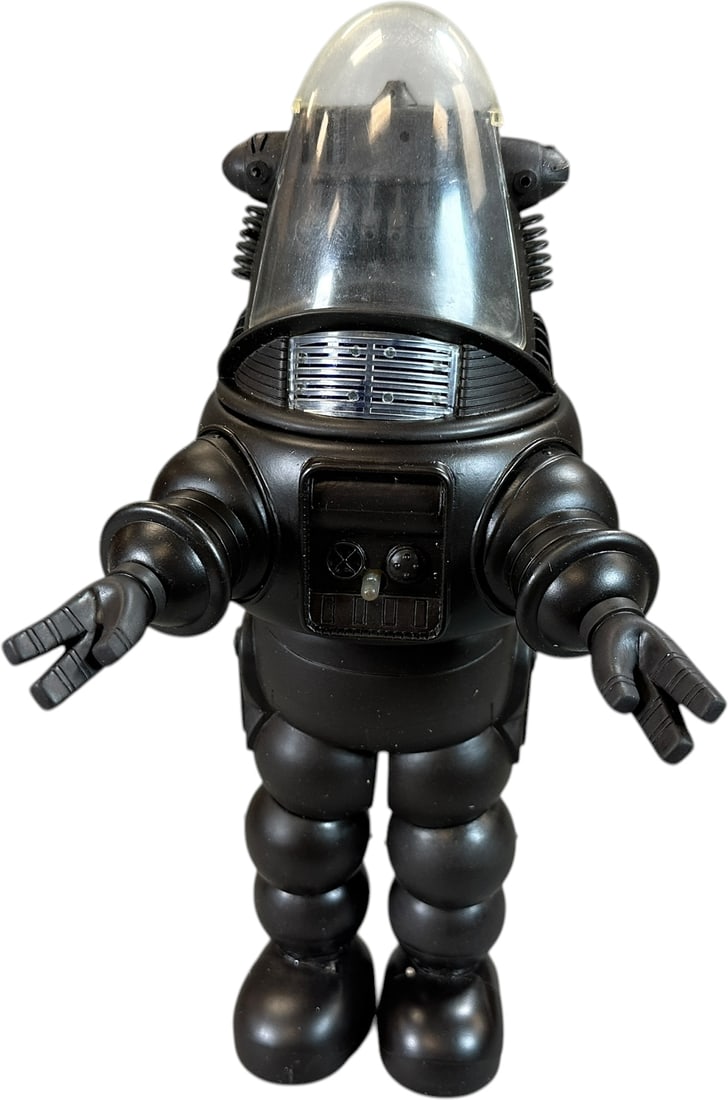 BOXED FORBIDDEN PLANET ROBBY: 1043. BOXED FORBIDDEN PLANET ROBBY | 15.5" h. | Contemporary, (Near Mint Condition) | $100 - $200