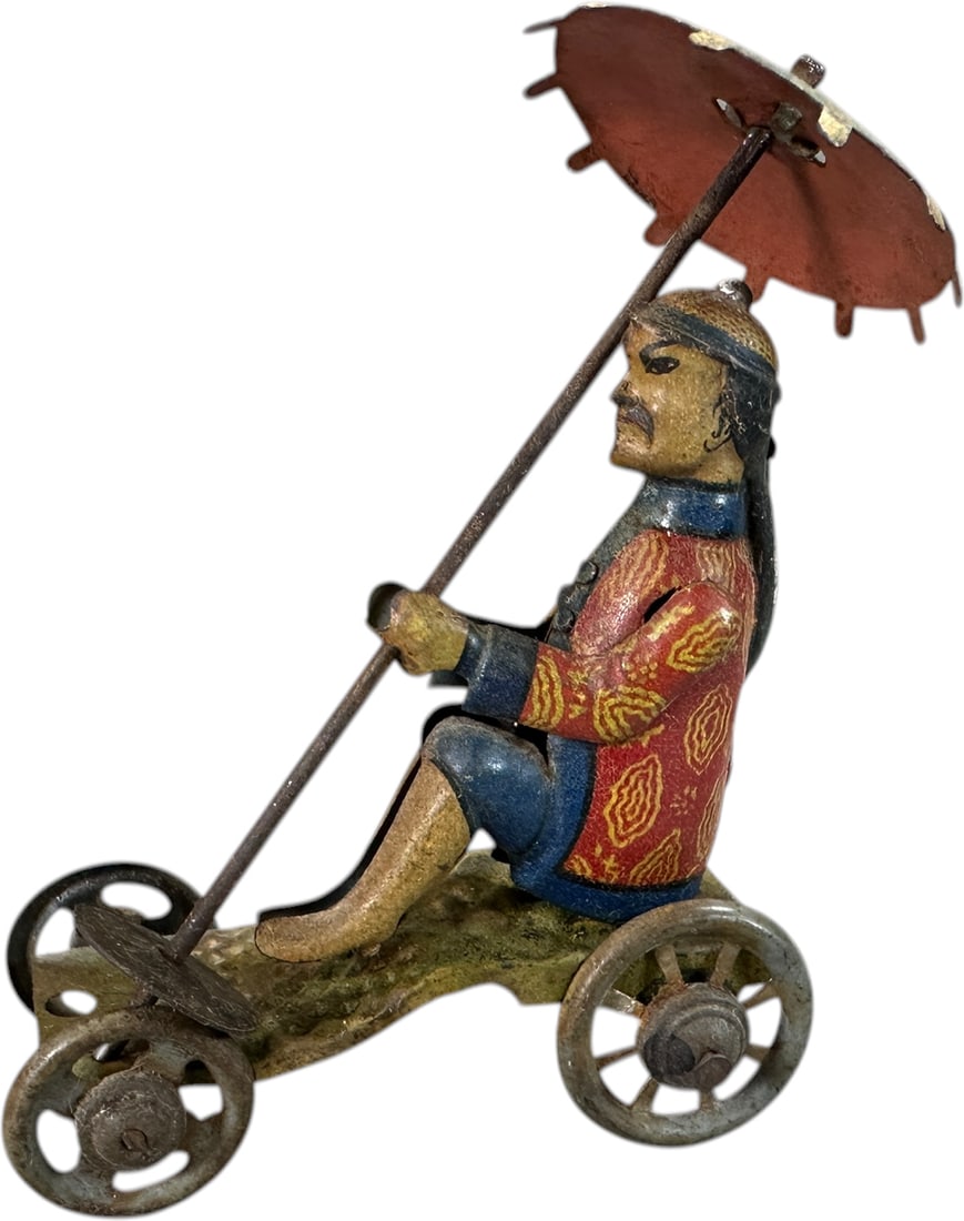 DISTLER CHINAMAN W/ PARASOL PENNY TOY (1 of 5)