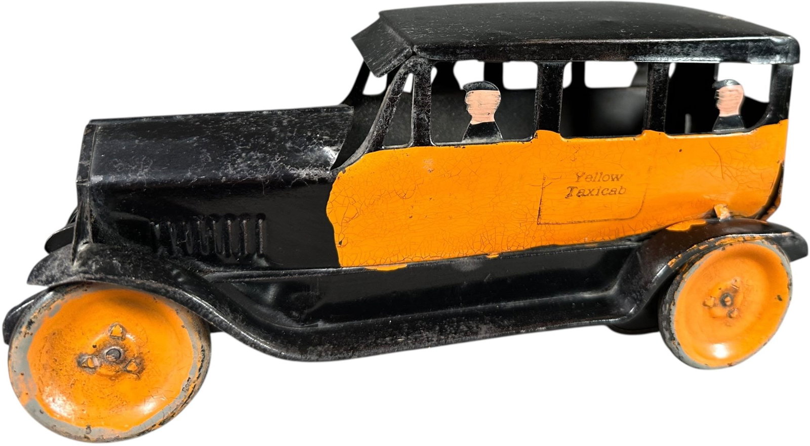 REPUBLIC FRICTION YELLOW TAXI CAB (1 of 10)