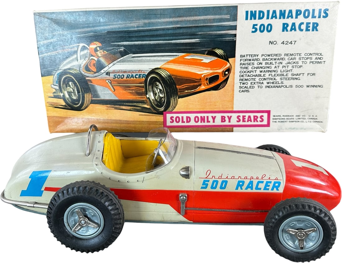 BOXED SEARS INDIANAPOLIS 500 RACER (1 of 10)