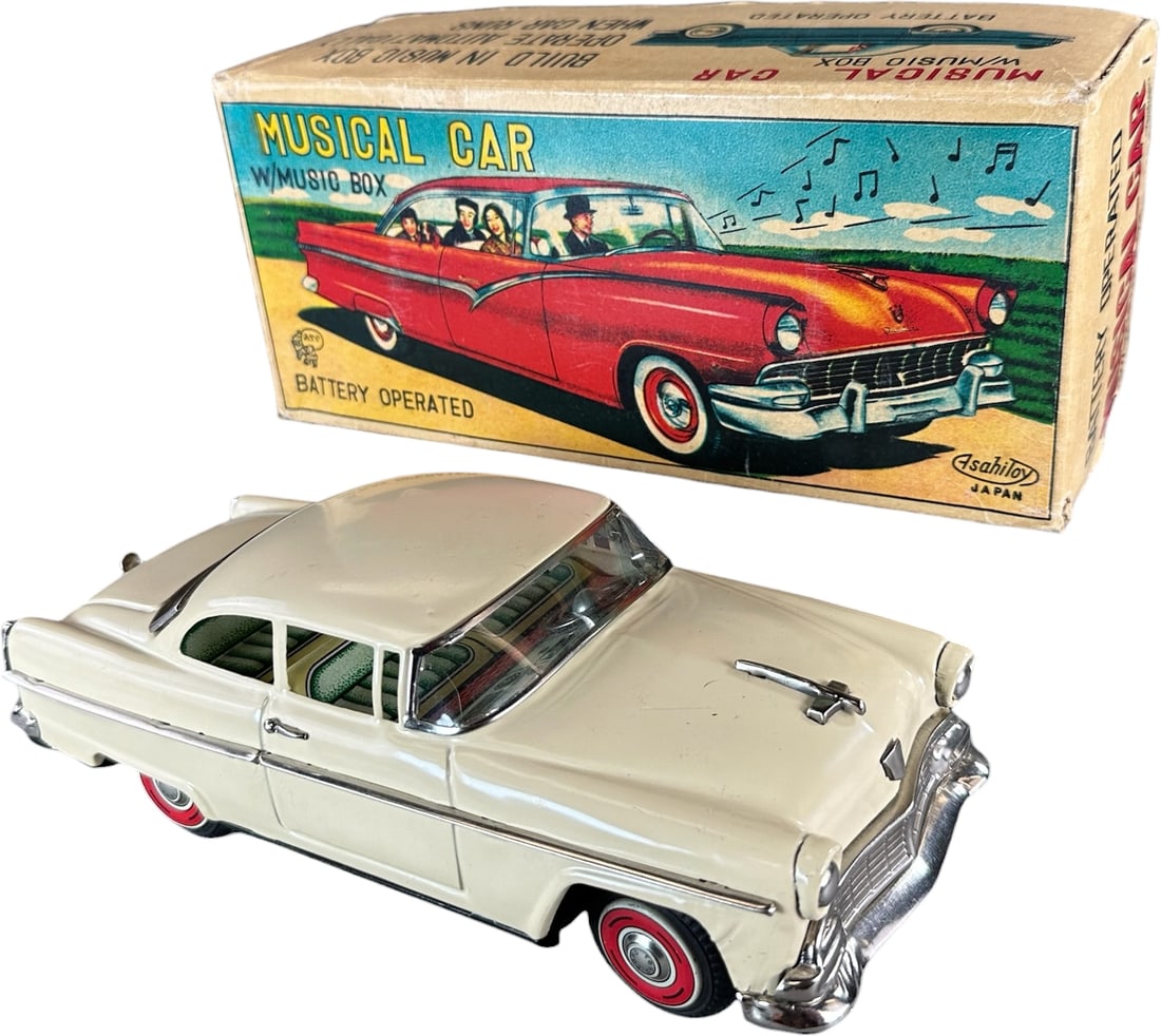 BOXED ASAHI ATC MUSICAL CAR (1 of 11)