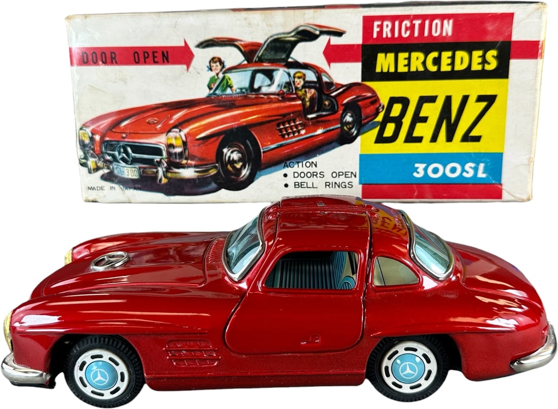 BOXED JAPANESE MERCEDES BENZ 300 SL (1 of 16)