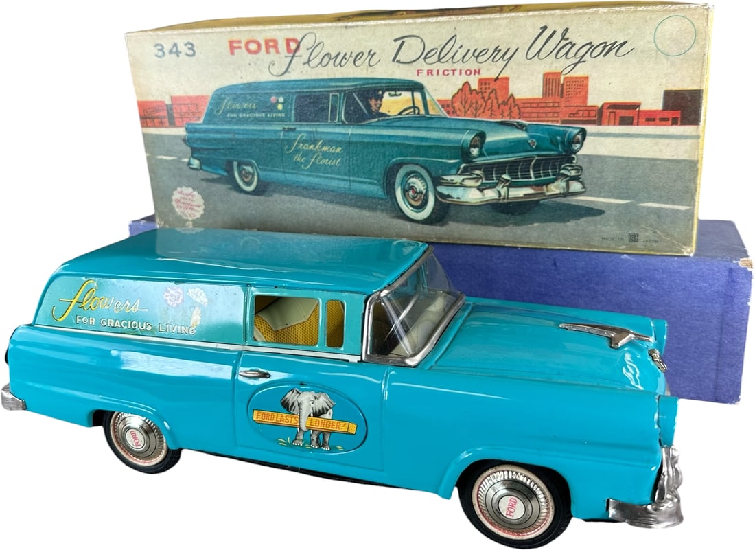 BANDAI FORD FLOWER DELIVERY WAGON (1 of 14)