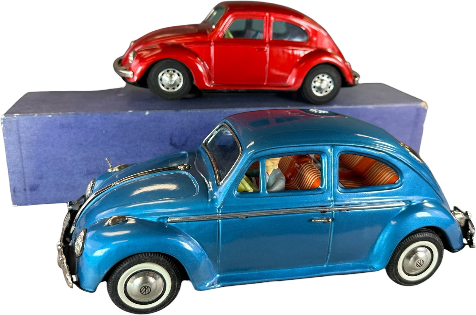 TWO BANDAI VOLKSWAGENS W/ MOTOR ACTION (1 of 14)