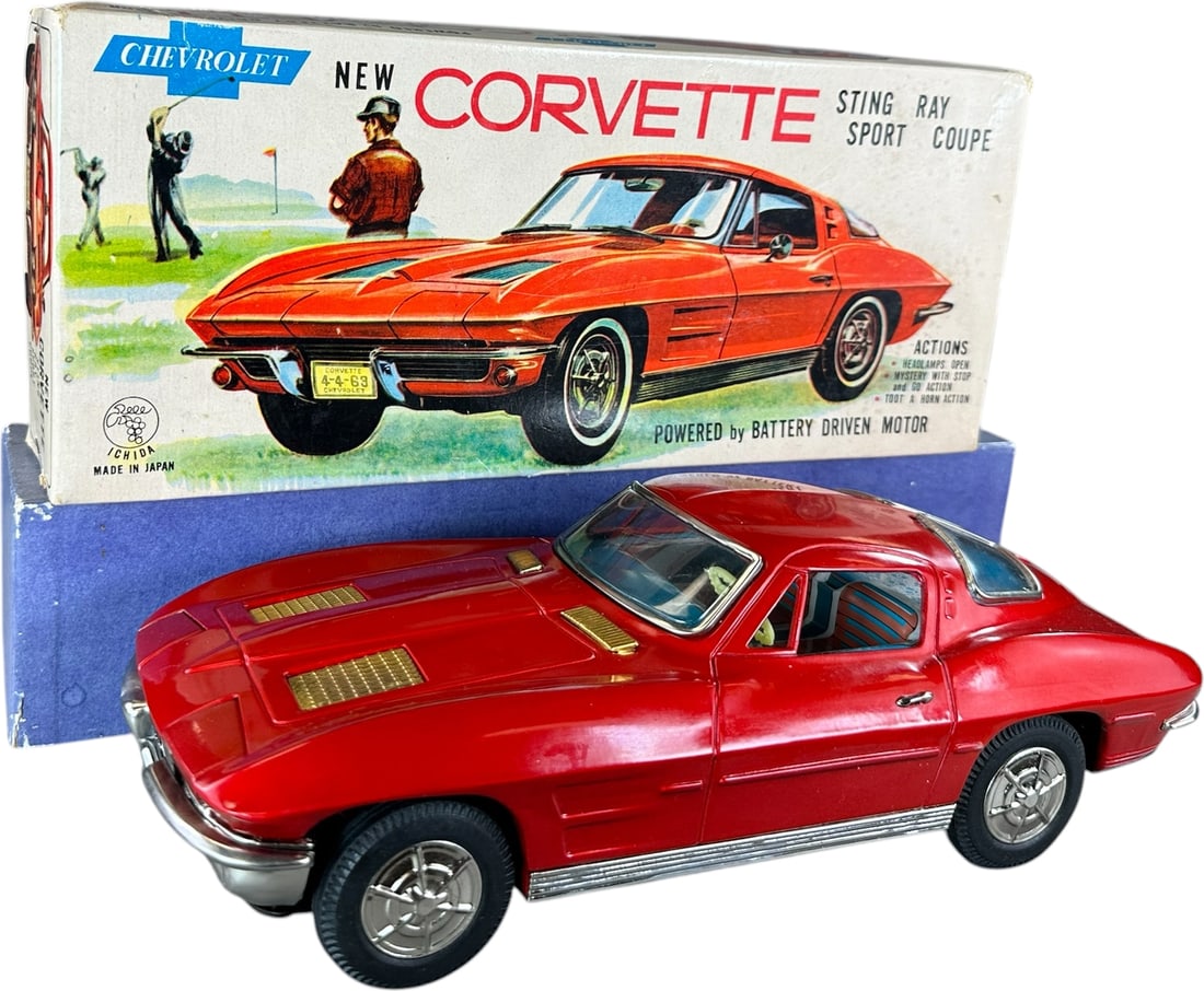 BOXED ICHIDA CHEVROLET CORVETTE SPORT COUPE (1 of 13)