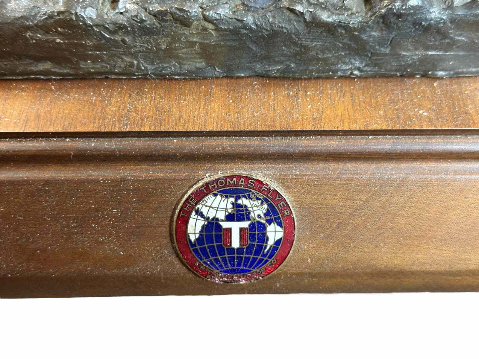 STANLEY WANLASS NY TO PARIS 1908 BRONZE - 17