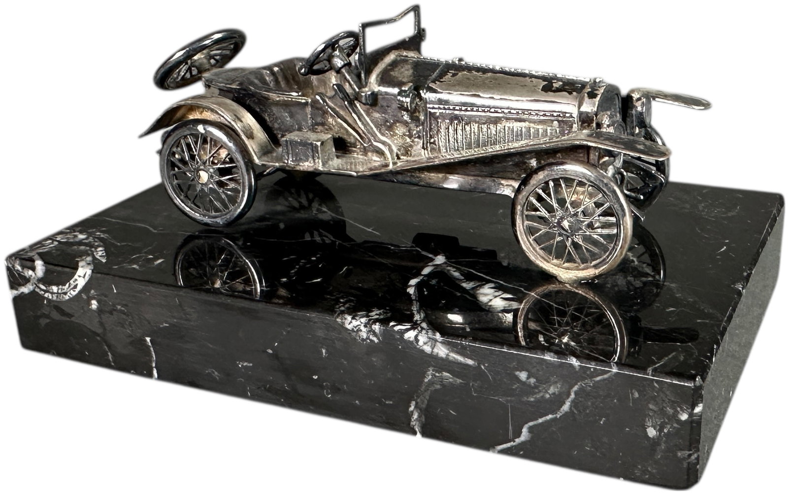 SILVER PLATED AUTOMOBILE PAPERWEIGHT (1 of 6)