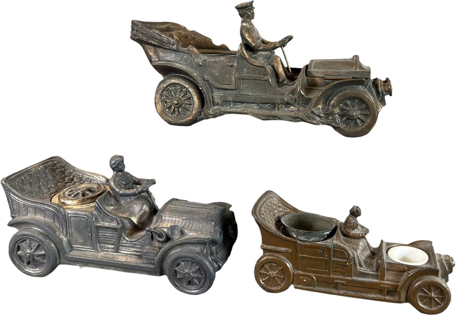 THREE AUTOMOTIVE DESK PIECES (1 of 10)