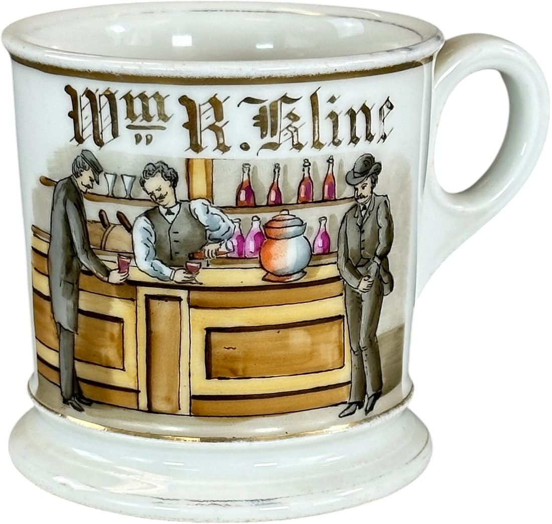 BARTENDER OCCUPATIONAL SHAVING MUG (1 of 5)