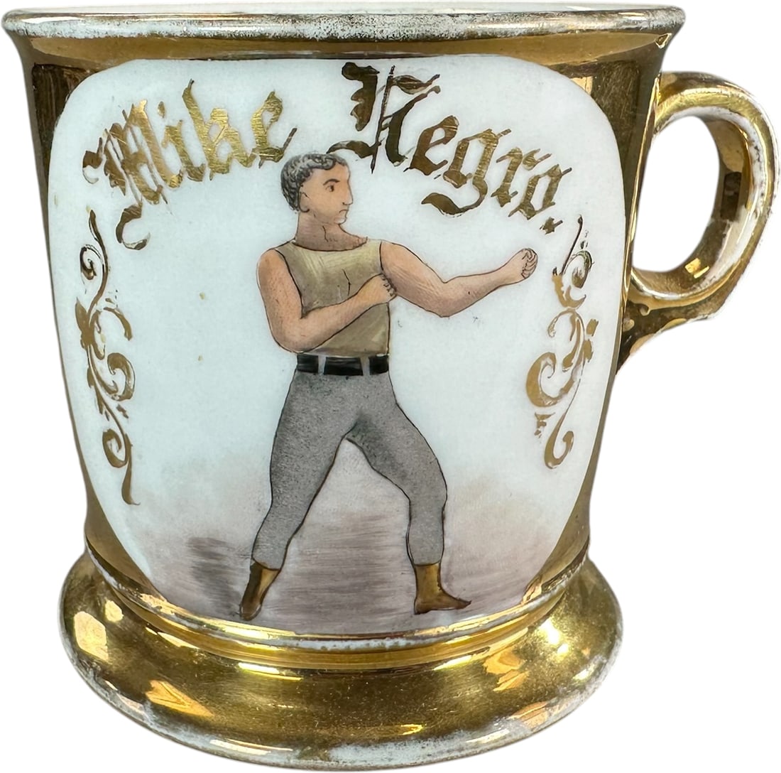 BOXER PUGILIST OCCUPATIONAL SHAVING MUG (1 of 4)