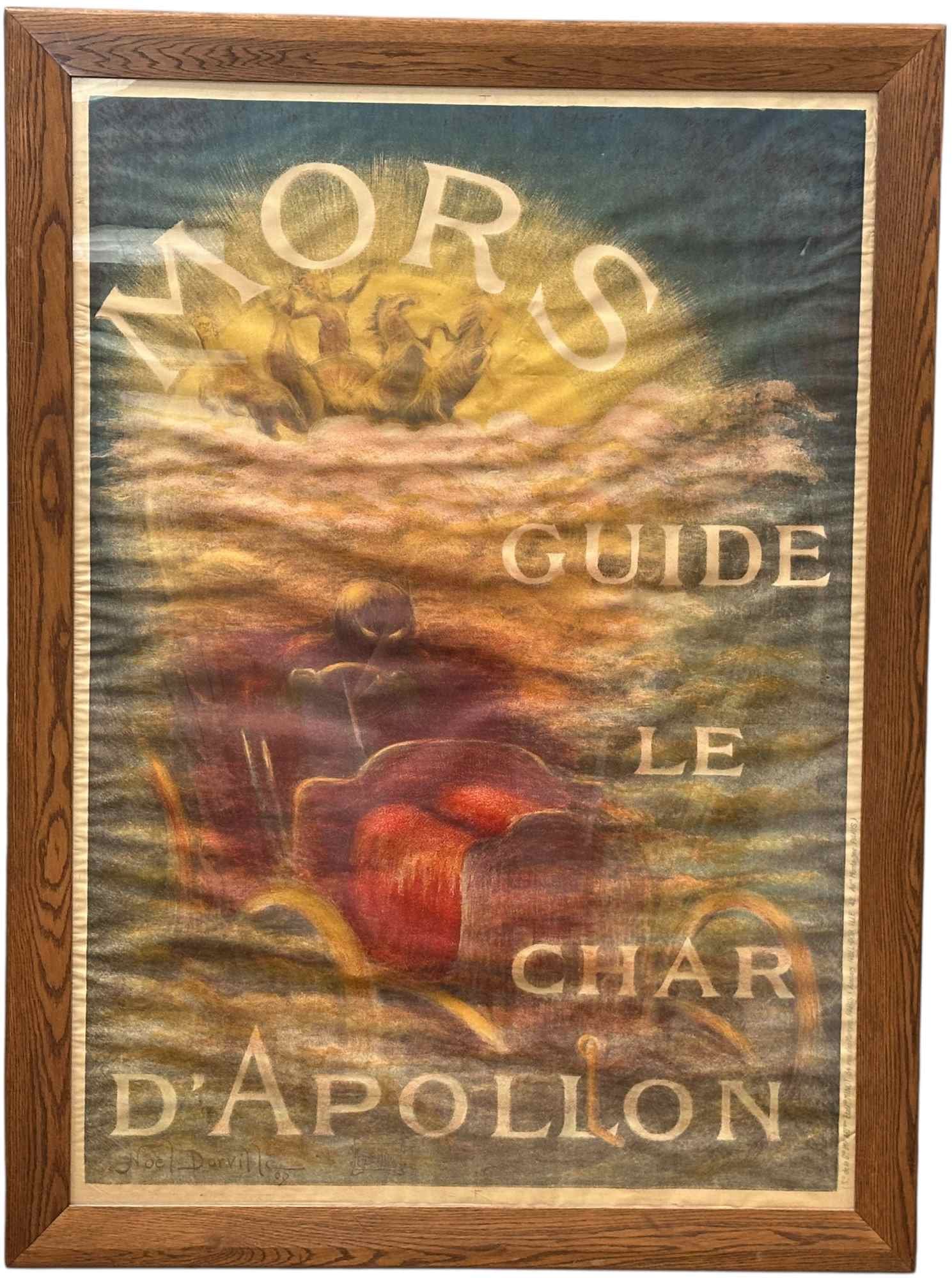 MORS-GUIDE LE CHAR D'APOLLON ADVERTISING POSTER (1 of 9)