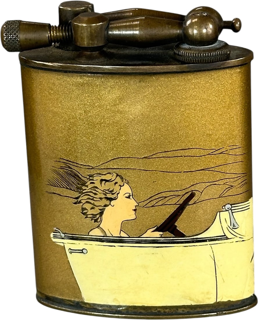 ART DECO TOURING CAR CIGARETTE LIGHTER (1 of 5)