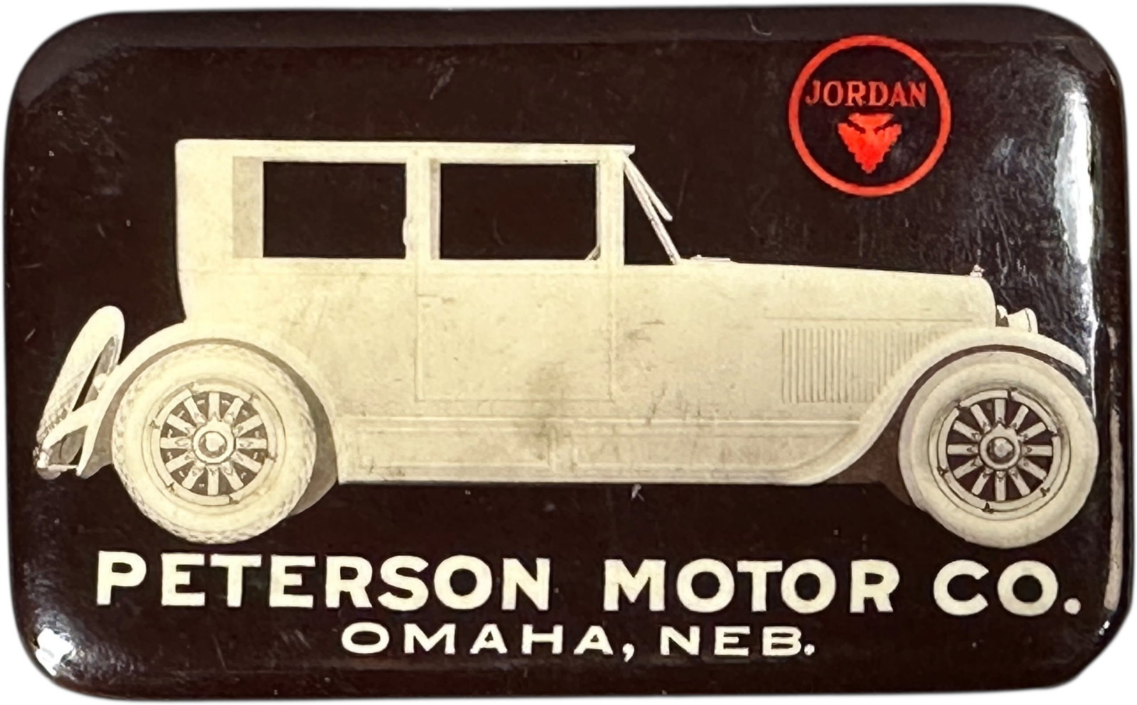 PETERSON MOTOR CO. JORDAN POCKET MIRROR (1 of 2)