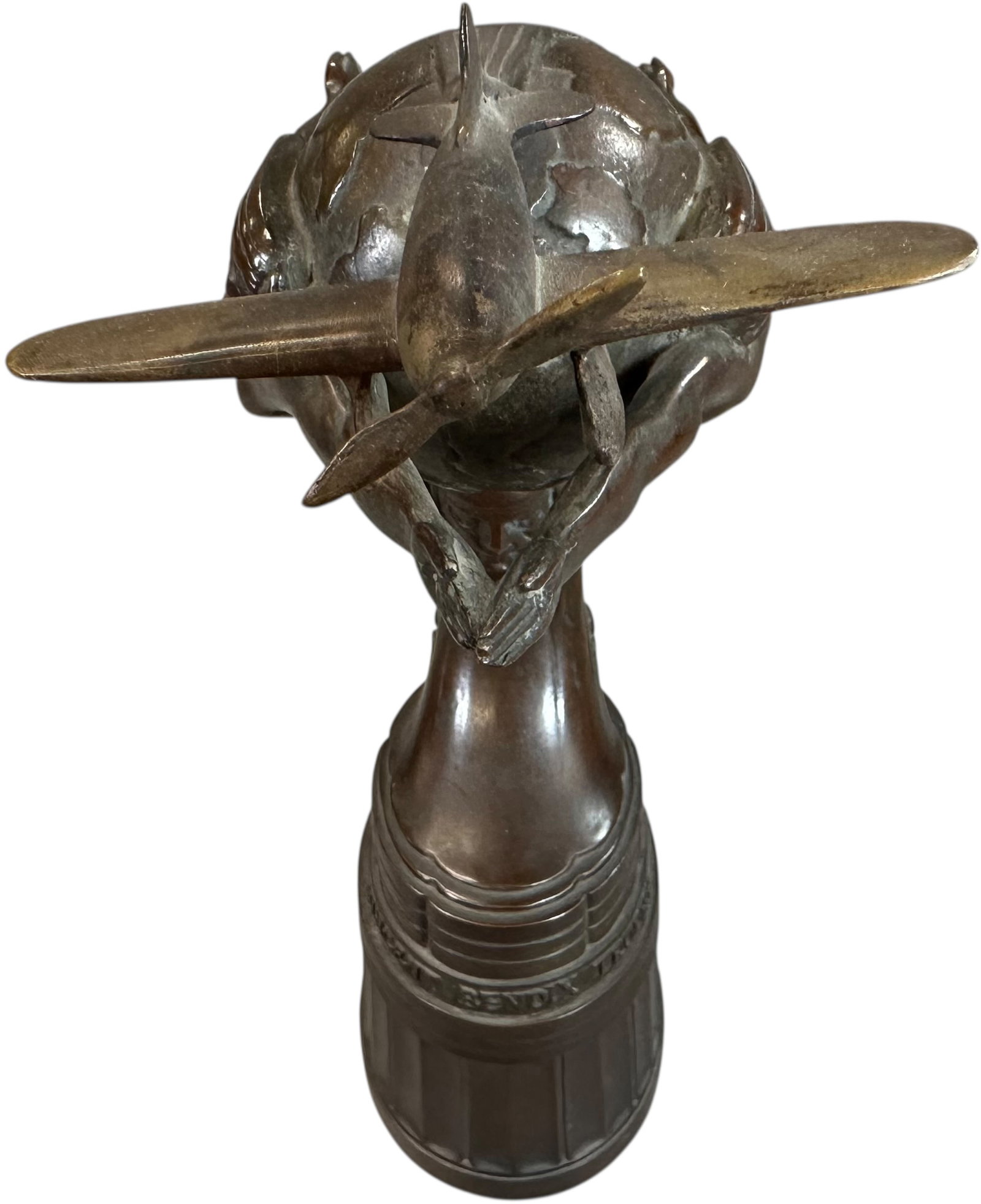 VINCENT BENDIX BRONZE AVIATION TROPHY - 7