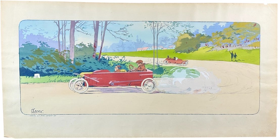 LA VOITURETTE BEDELIA - GRAND PRIX DE L' ACF 1913 (1 of 6)