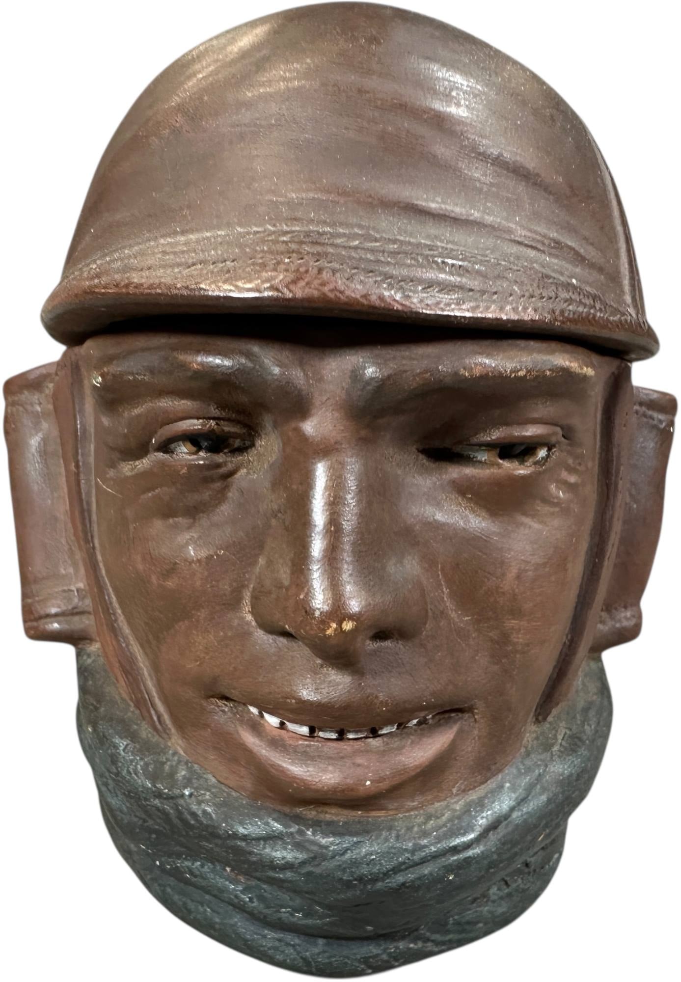 RUGBY PLAYER TOBACCO JAR