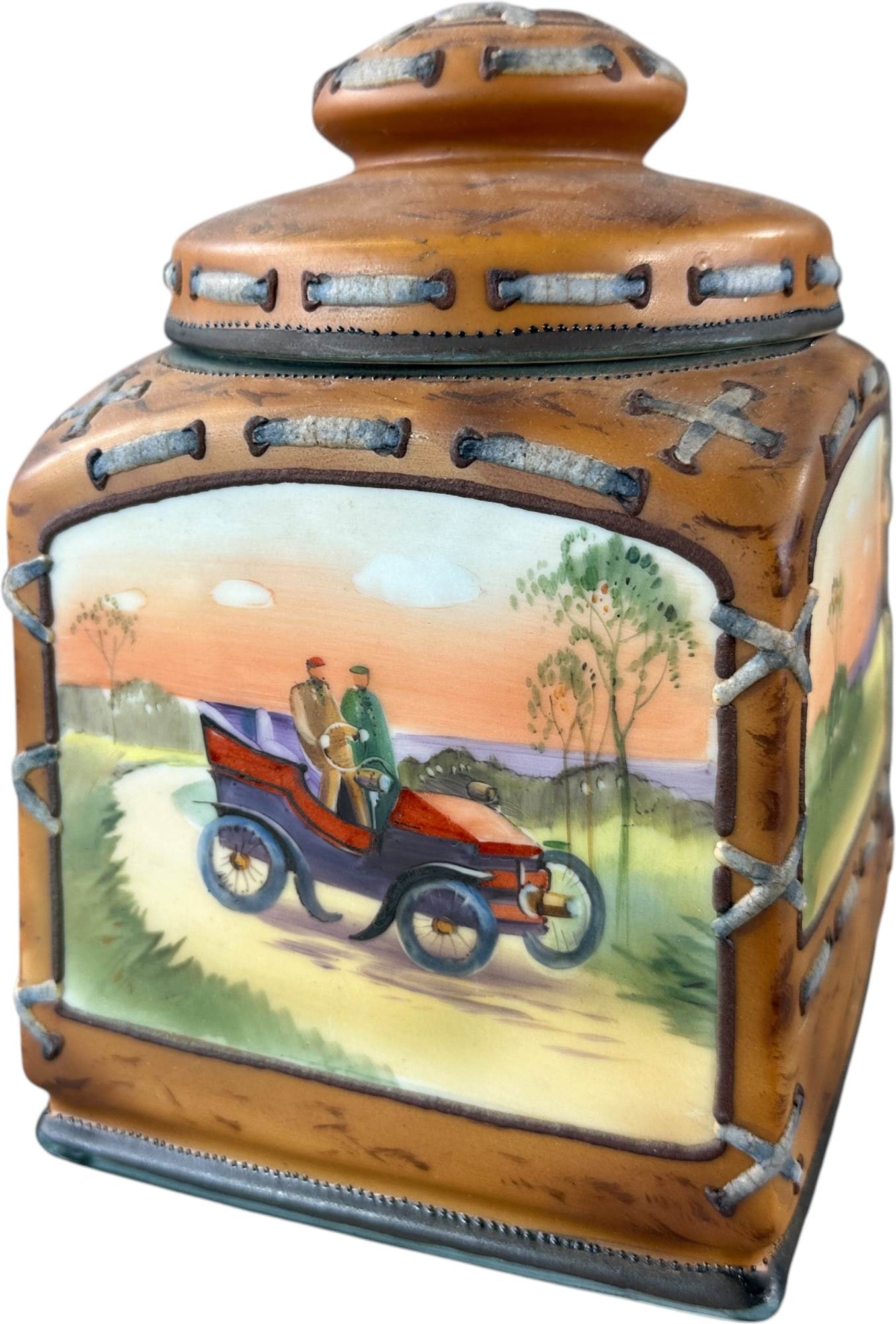 NIPPON AUTOMOTIVE TOBACCO JAR (1 of 6)