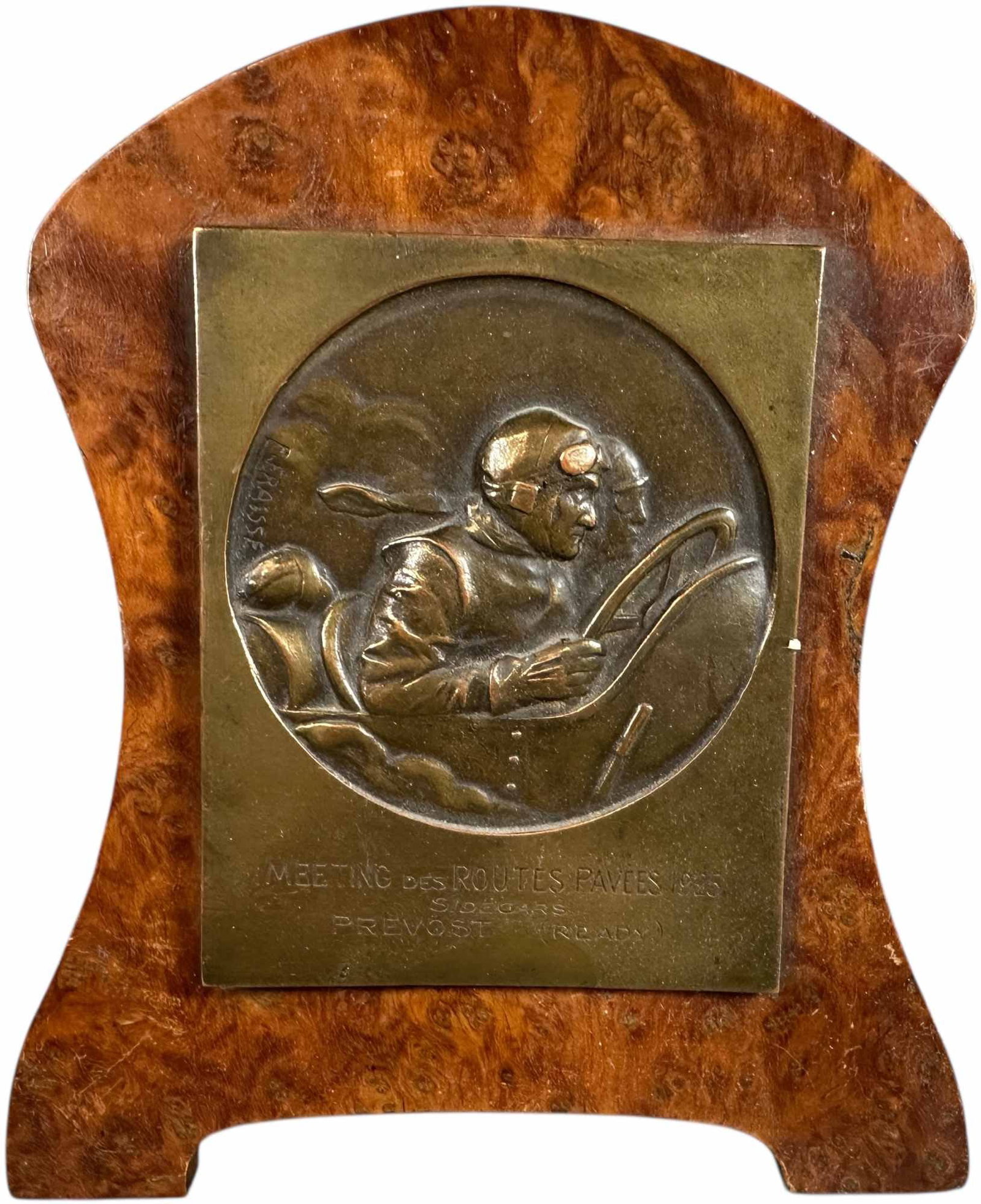 RACING TROPHY PLAQUE