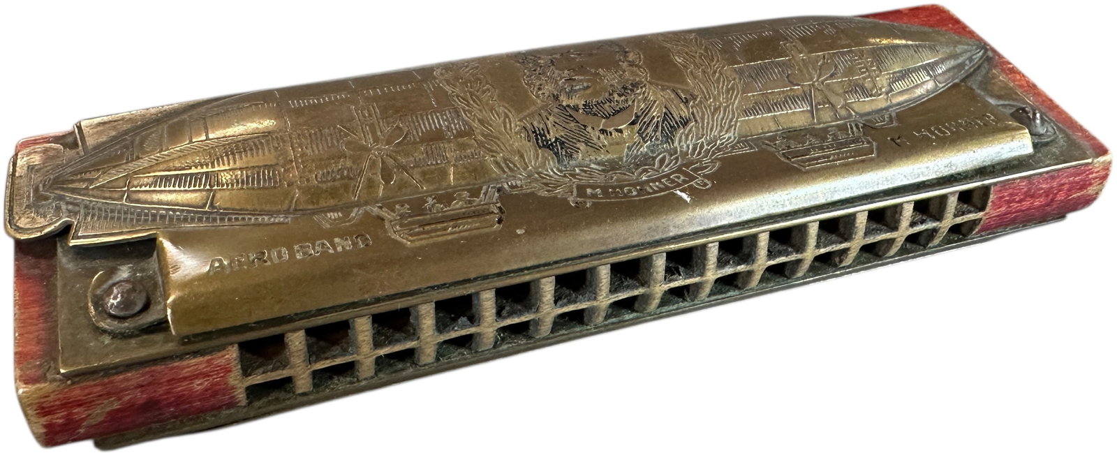 M. HOHNER AERO BAND ZEPPELIN HARMONICA (1 of 6)