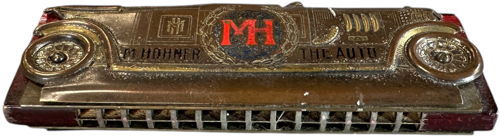 M. HOHNER AUTOMOTIVE THEME HARMONICA (1 of 9)