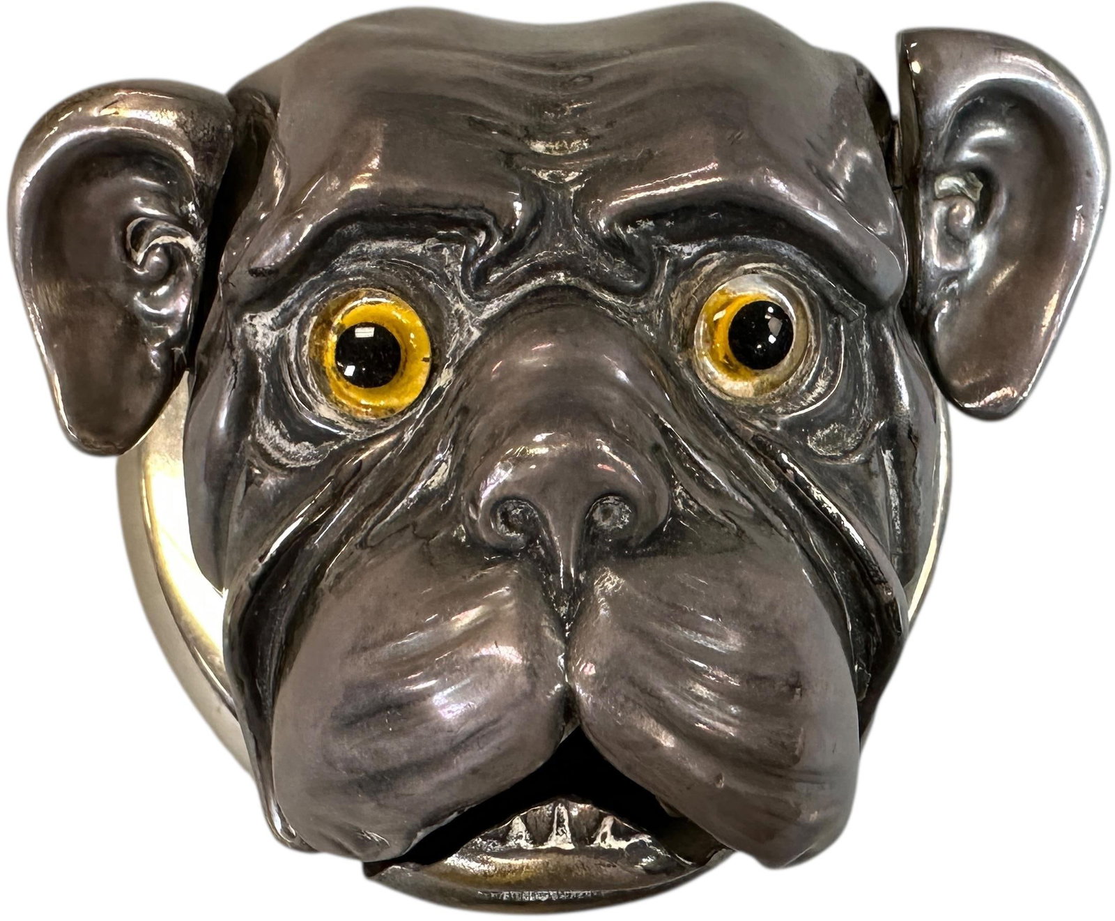 BULLDOG HEAD DOOR AND DESK BELL (1 of 6)