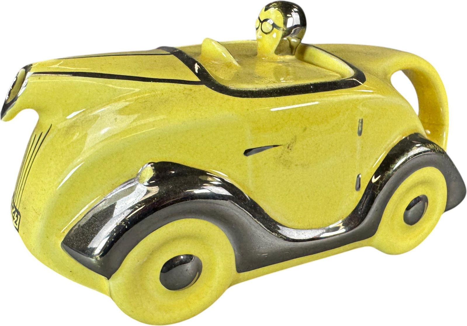JAMES SADLER AUTOMOBILE DECO TEAPOT (1 of 10)
