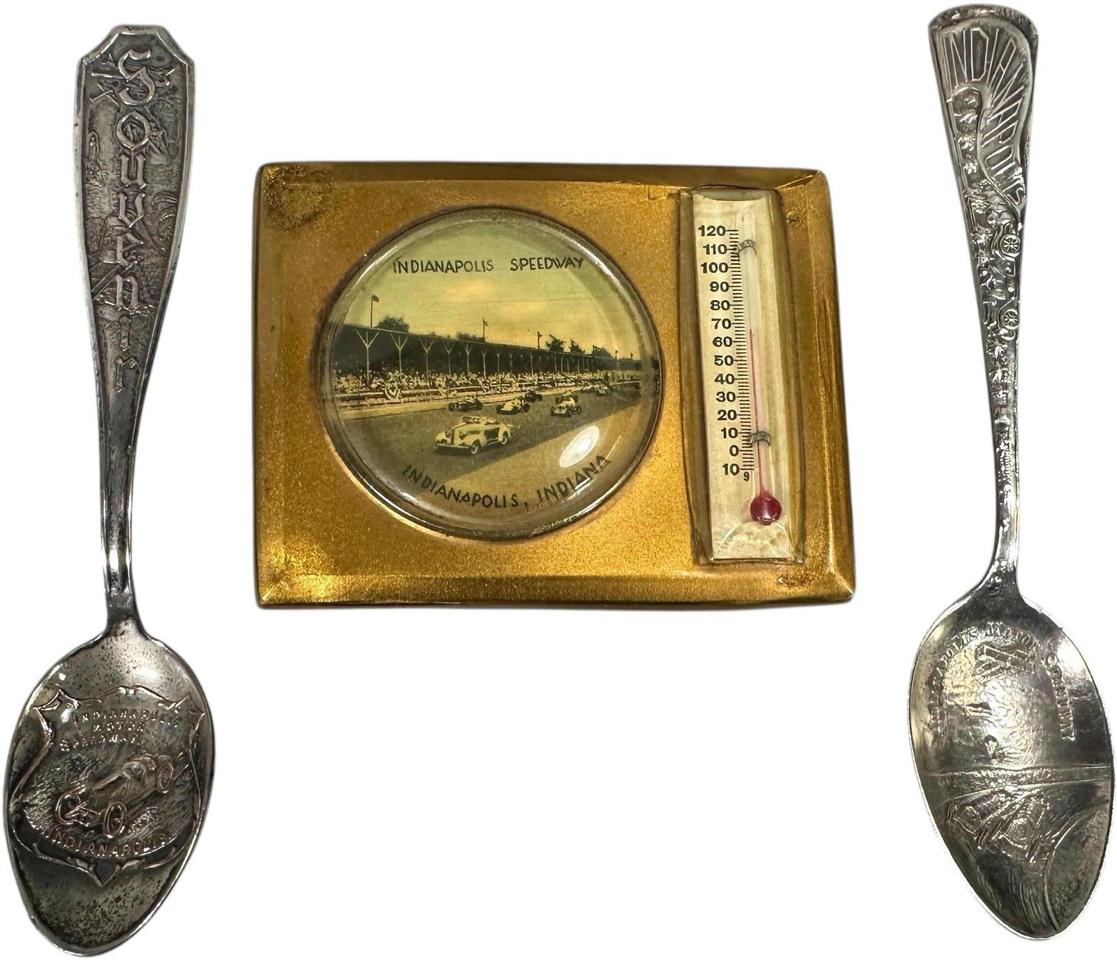THREE INDIANAPOLIS MOTOR SPEEDWAY SOUVENIRS (1 of 3)