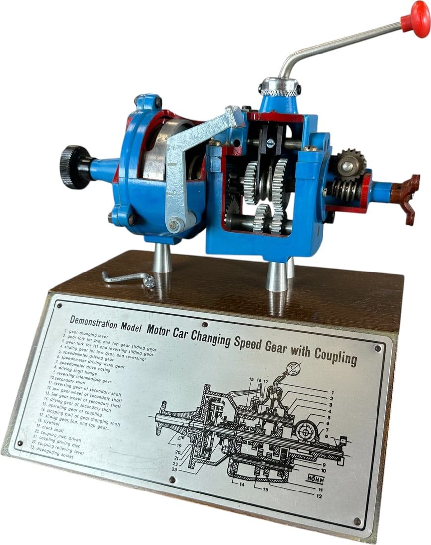 HOHM CHANGING SPEED GEAR DEMONSTRATION MODEL (1 of 7)