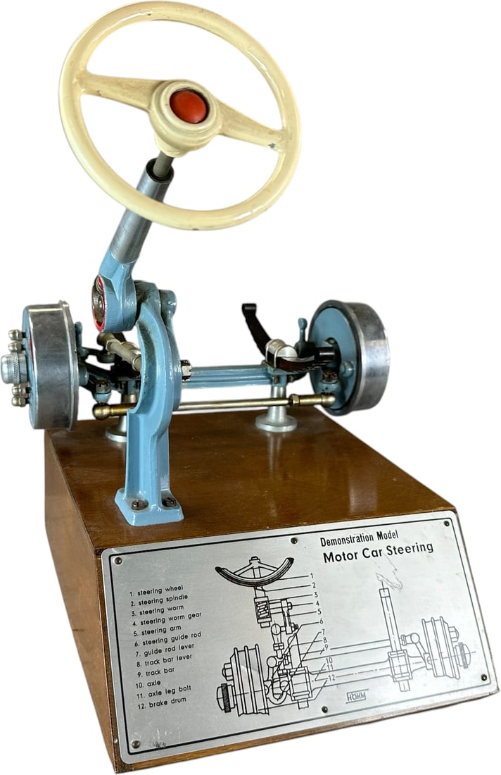 HOHM MOTOR CAR STEERING DEMONSTRATION MODEL (1 of 7)