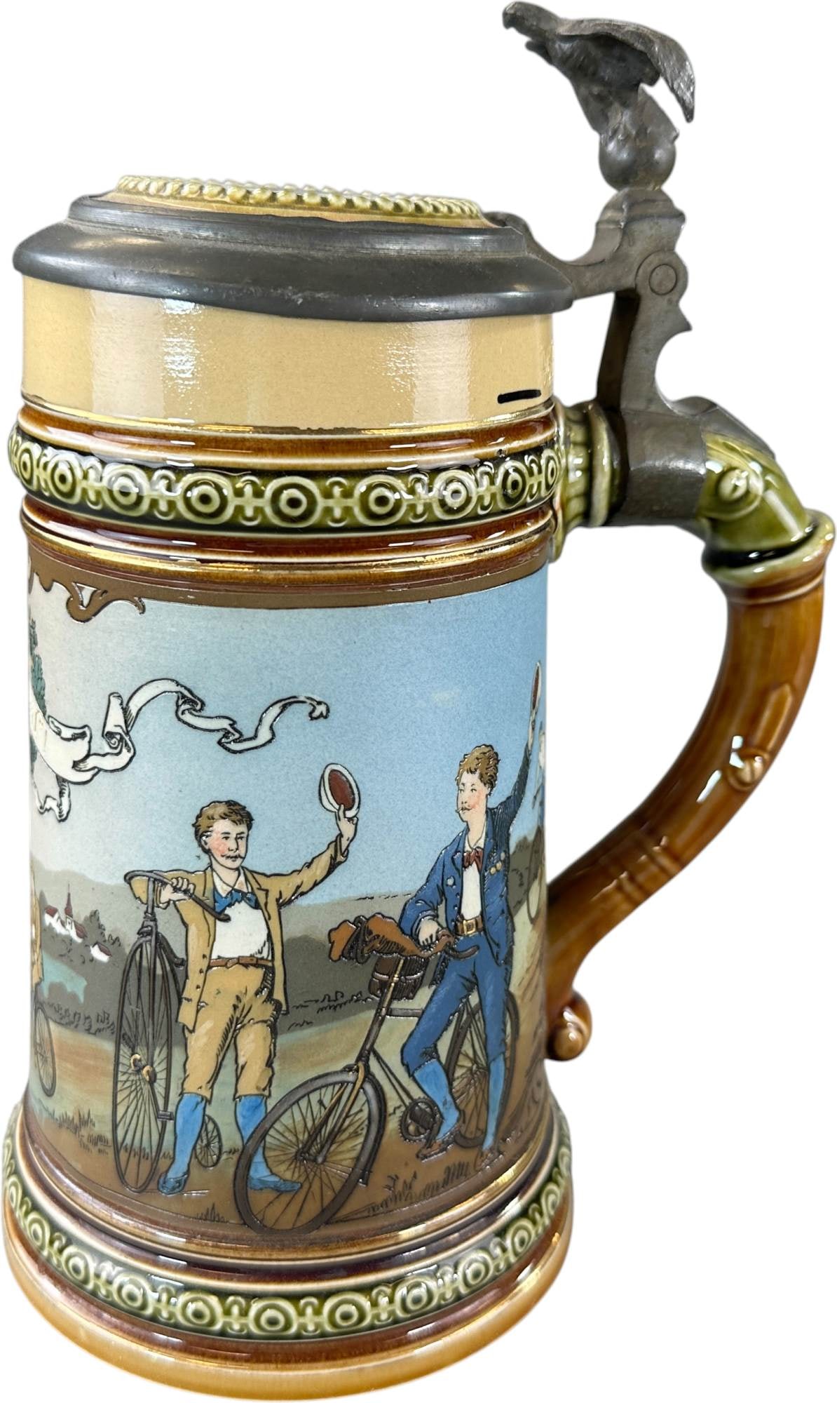 GERMAN CYCLISTS BEER STEIN (1 of 10)
