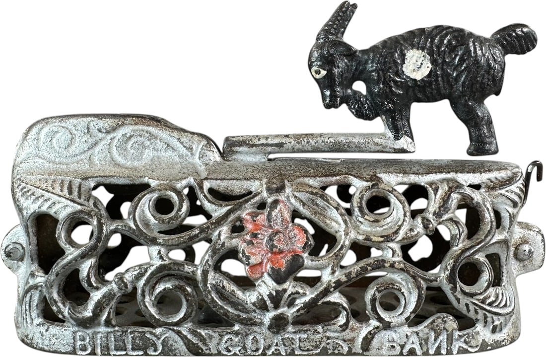 BILLY GOAT MECHANICAL BANK (1 of 9)