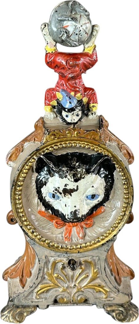 CAT AND MOUSE MECHANICAL BANK (1 of 13)