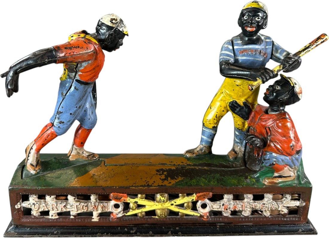 THE BASEBALL MECHANICAL BANK
