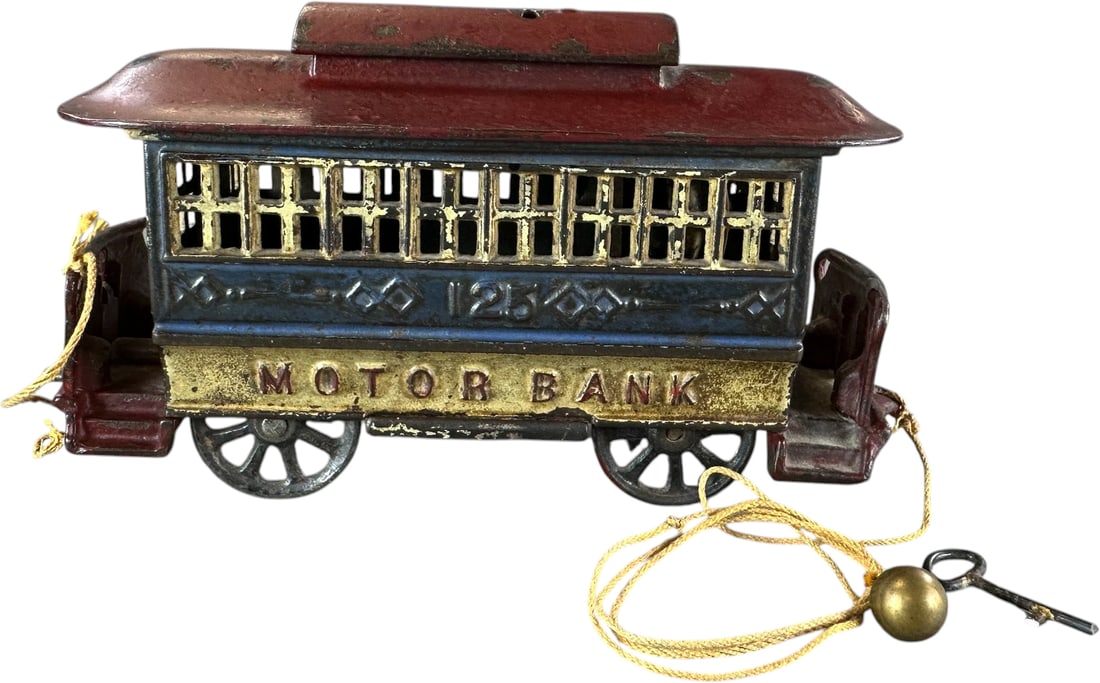MOTOR MECHANICAL BANK (1 of 9)