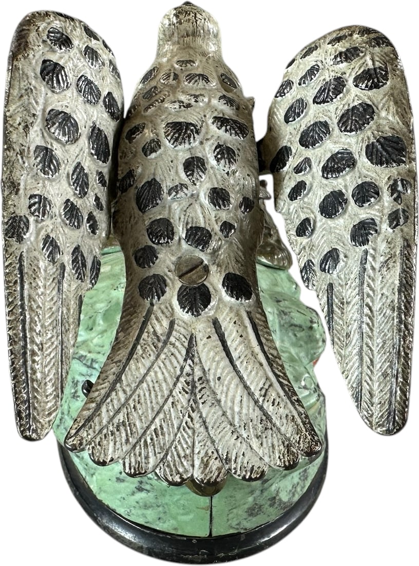 EAGLE AND EAGLETS MECHANICAL BANK - 4