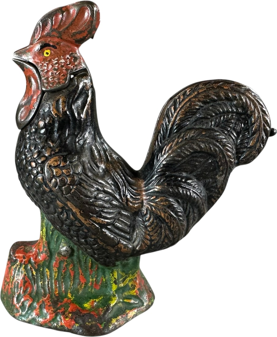 ROOSTER MECHANICAL BANK (1 of 9)